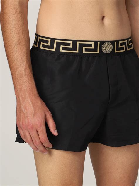 versace undershirt|Versace underwear men's black swimsuit.